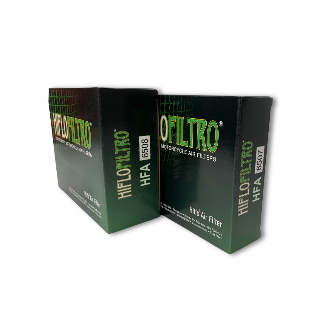 HiFlo Filtro Air Filter Kit - HFA6507 & HFA6508