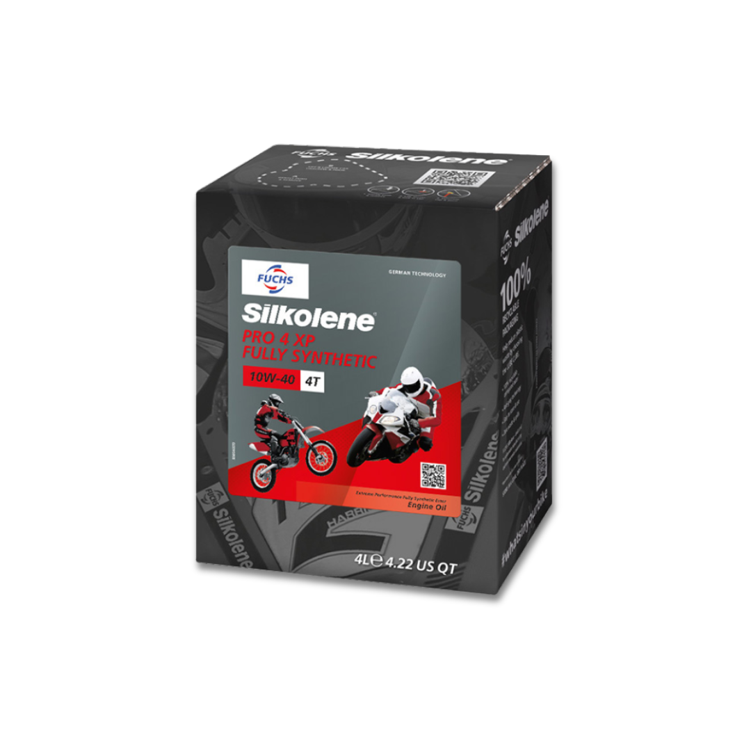 Silkolene Pro 4 XP 10W/40 4L Oil Cube