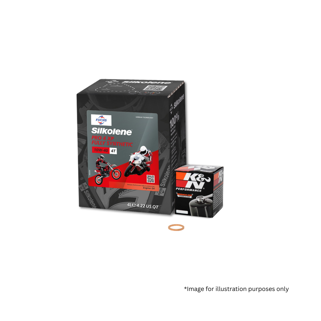 Triumph Street Twin 900cc Service Kit - Oil, Filter & Crush Washer