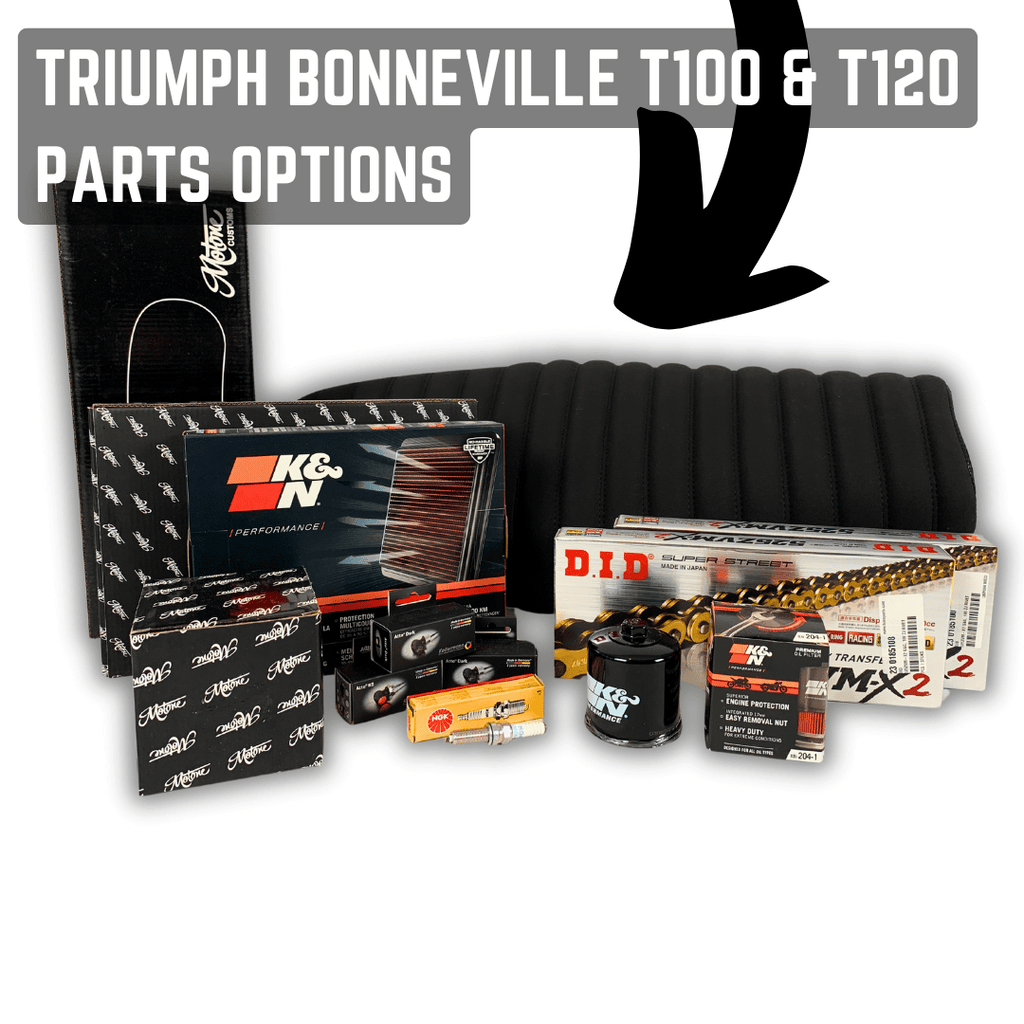 Parts Options Available For Your Triumph Bonneville T100 Custom