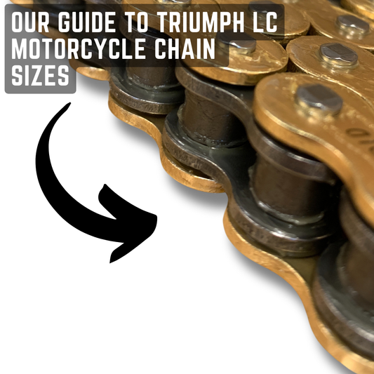 Triumph Bonneville Motorcycle Chain Sizes Explained