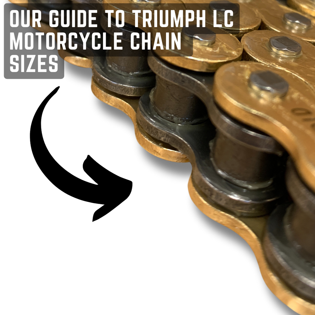 Triumph Bonneville Motorcycle Chain Sizes Explained