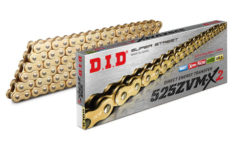 DID Chain 525 ZVM-X2 - G&G 100 ZJ Rivet (T120)