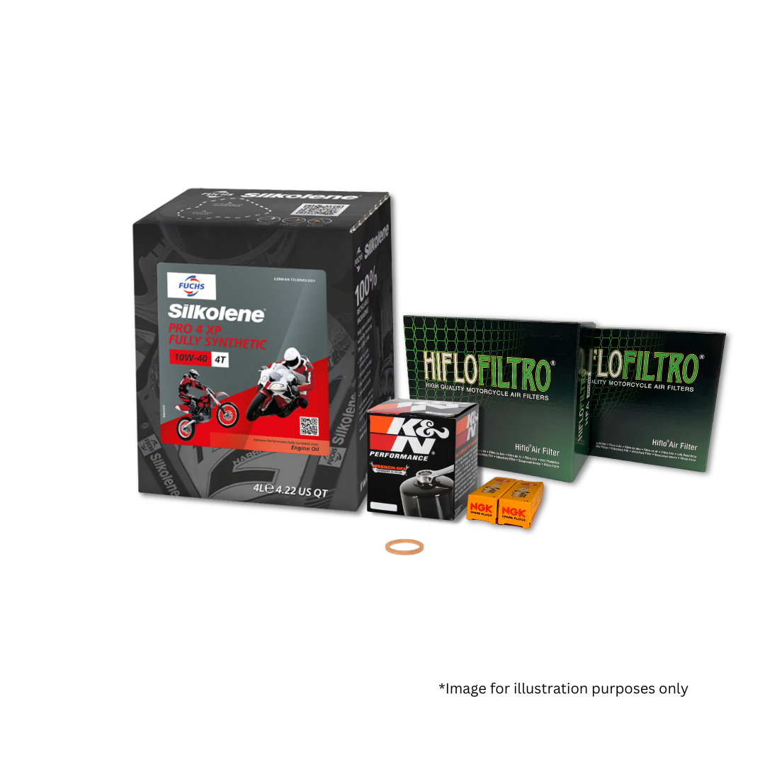 Triumph Bonneville Bobber / Speedmaster 1200cc Service Kit - Spark Plug, Oil & Air Filter Kit