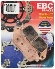 EBC Motorcycle Brake Pads - FA 142HH - Front - Sintered Compound