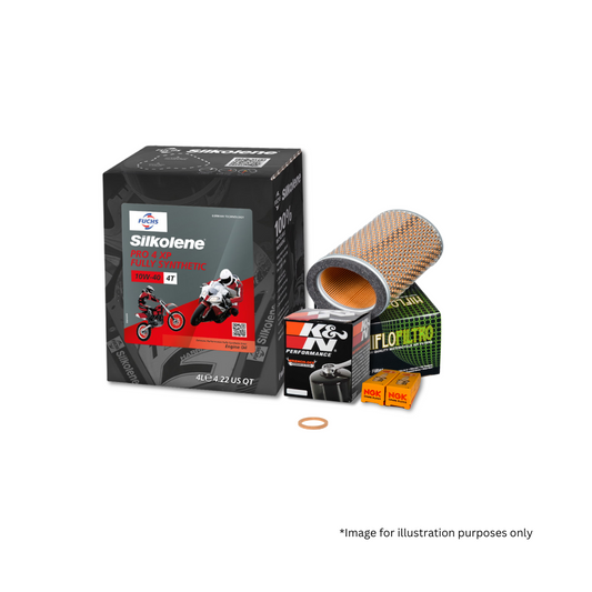 Triumph Thruxton 900cc Service Kit - Spark Plug, Oil & Air Filter Kit